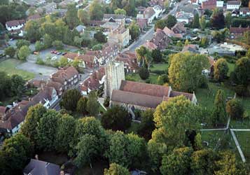 Aerial view of All Saints Church 2