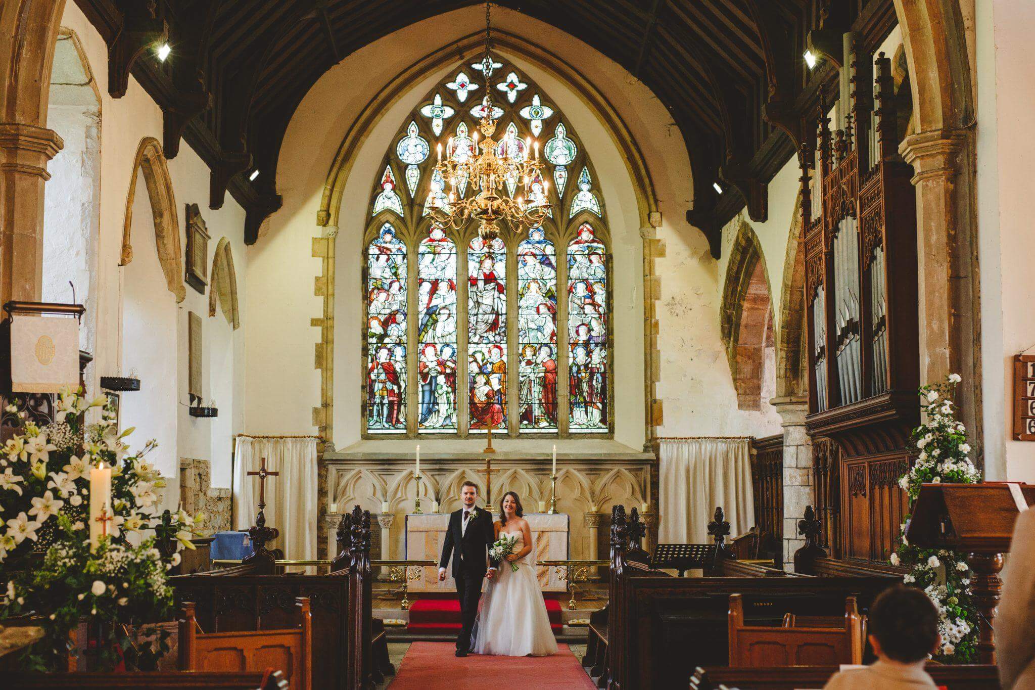 Wedding at All Saints Church