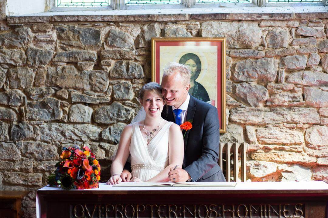 Wedding at All Saints Church